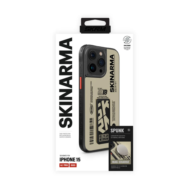 SPUNK (MAG-CHARGE) Funda para iPhone 15 Pro Max