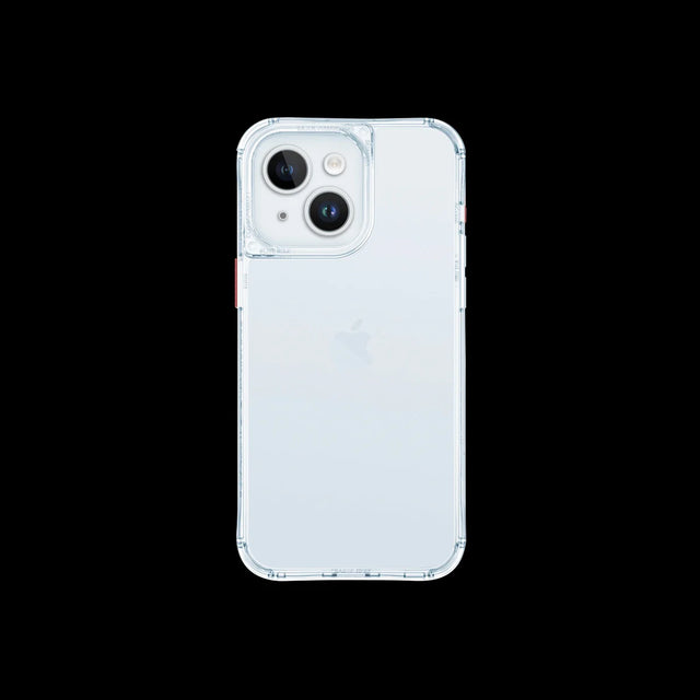 Funda iPhone 15 transparente con botones intercambiables y stickers