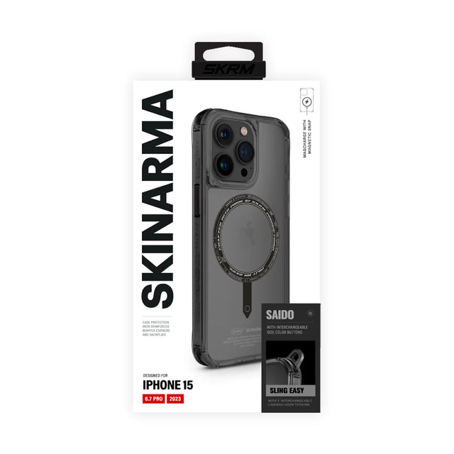 SAIDO (MAG-CHARGE) Funda para iPhone 15 Pro Max