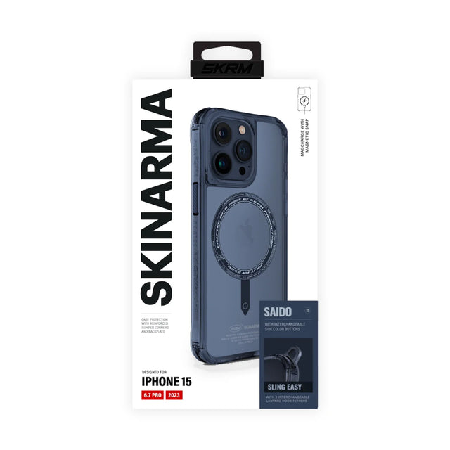 SAIDO (MAG-CHARGE) Funda para iPhone 15 Pro Max